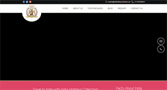 Desktop Screenshot of indiaholidayscollection.com